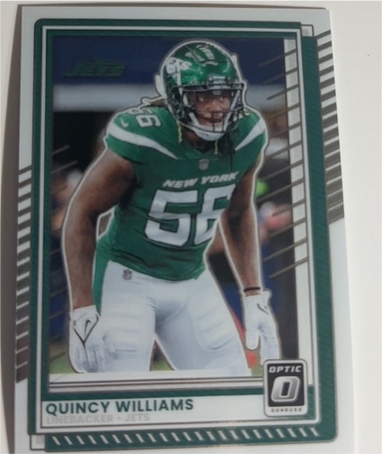 2025 Panini Donruss Optic #116 Quincy Williams — front