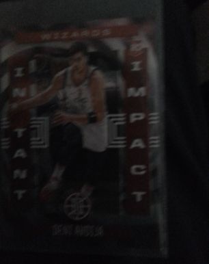 2020 Panini Illusions #18 Deni Avdija Rookie Instant Impact Basketball Card — front