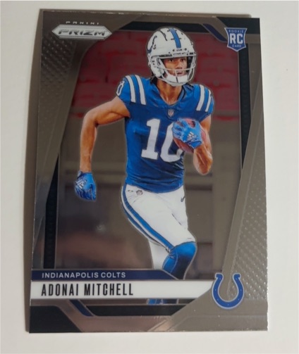 2024 Panini Prizm #303 Adonai Mitchell — front