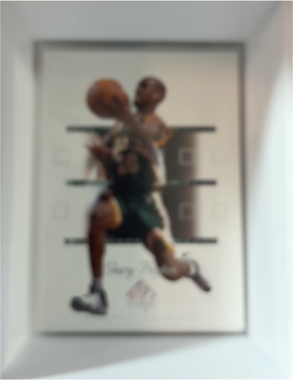 2001-02 Upper Deck SP Authentic #79 Gary Payton Seattle SuperSonics — front