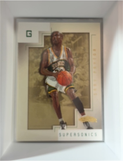 2001-02 Fleer Showcase #48 Gary Payton — front