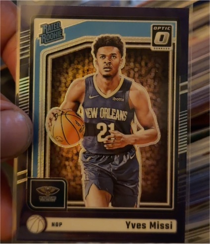 2024-25 Panini Donruss Optic #265 Yves Missi — front