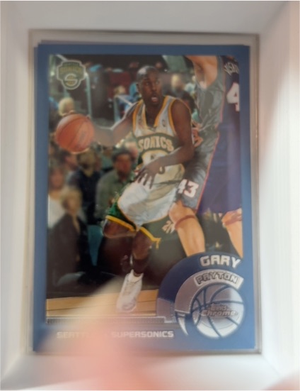 2002-03 Topps Chrome #93 Gary Payton — front