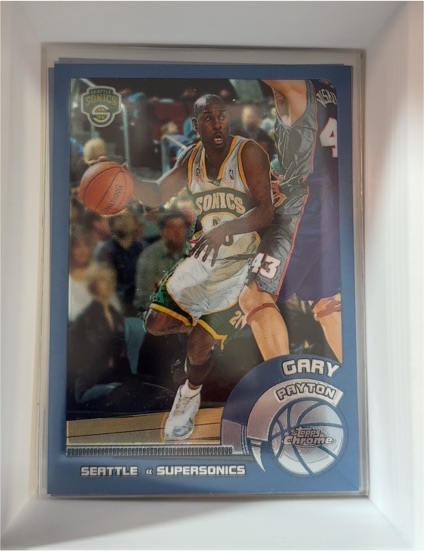 2002-03 Topps Chrome #93 Gary Payton — front