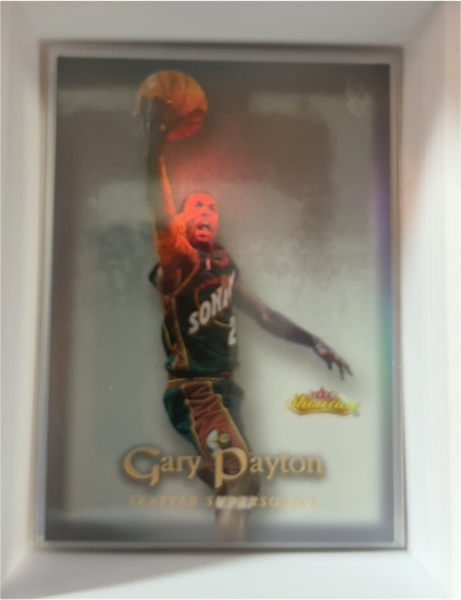 2000-01 Fleer Showcase #33 Gary Payton — front