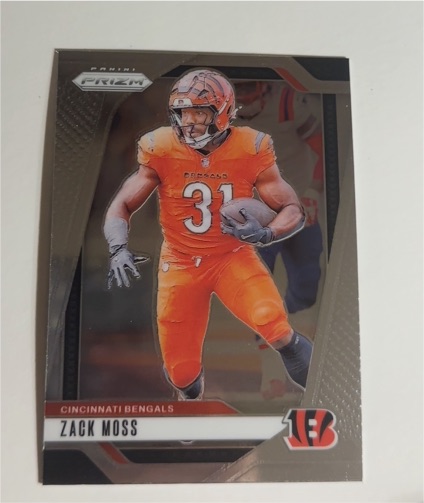 2024 Panini Prizm #56 Zack Moss — front
