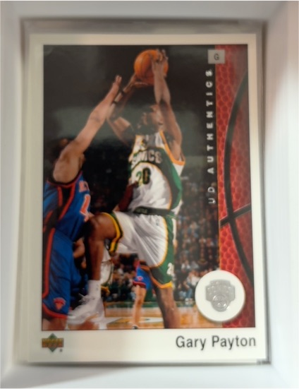 2002-03 UD Authentics #78 Gary Payton — front