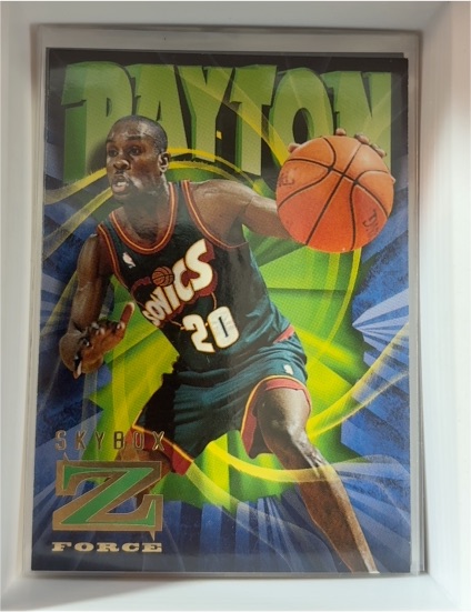 1996-97 Skybox Z Force #84 Gary Payton — front
