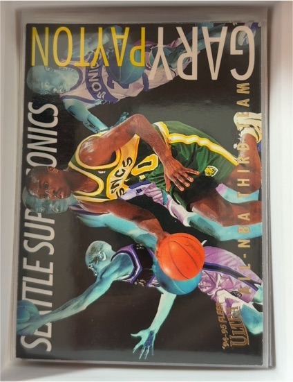 1994-95 Fleer Ultra #13 Gary Payton All-NBA — front