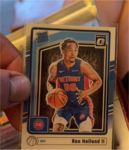 2024-25 Panini Donruss Optic #291 Ron Holland II — front
