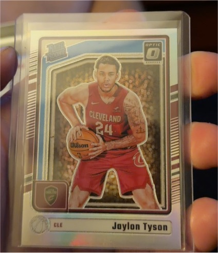 2024-25 Donruss Optic #253 Jaylon Tyson — front