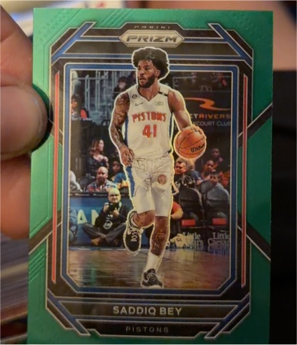 2022-23 Panini Prizm #84 Saddiq Bey — front
