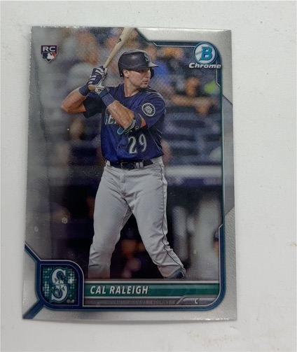 2022 Bowman Chrome #51 Cal Raleigh — front