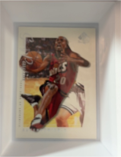 1997-98 Upper Deck Collector's Choice You Crash the Game #C20 Allen Iverson — front