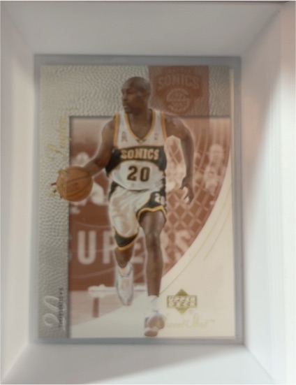 2002-03 Upper Deck Sweet Shot #78 Gary Payton — front