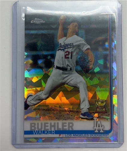 2019 Topps Chrome #90 Walker Buehler — front