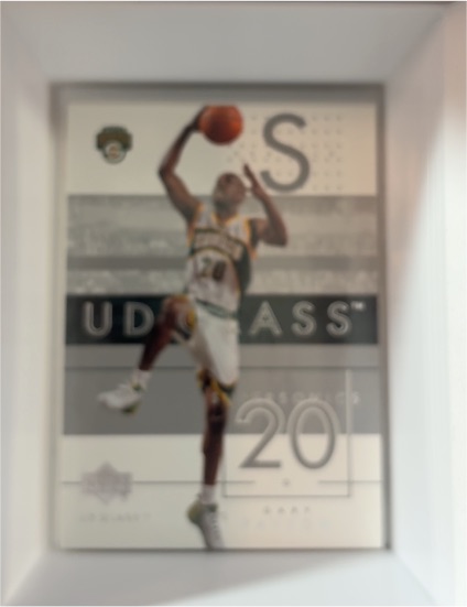 2002-03 Upper Deck Glass #79 Gary Payton Seattle SuperSonics — front