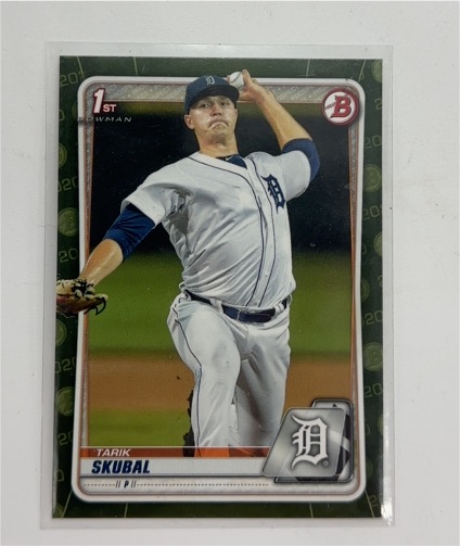2020 Bowman #BP-108 Tarik Skubal — front