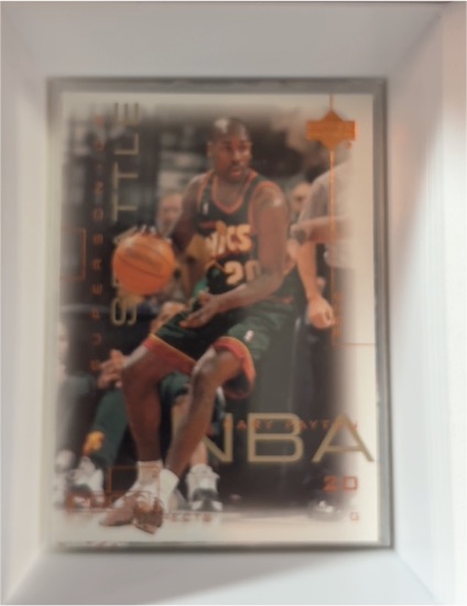 2000-01 Upper Deck Pros & Prospects #76 Gary Payton — front