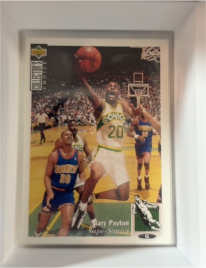 1994-95 Upper Deck Collector's Choice #220 Gary Payton Seattle SuperSonics — front