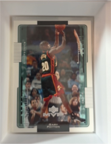 2001-02 Upper Deck MVP #156 Gary Payton Seattle SuperSonics — front
