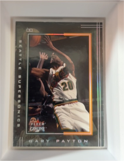 2001-02 Fleer Genuine #11 Gary Payton — front