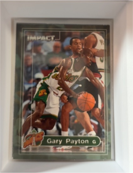 1999-00 SkyBox Impact #20 Gary Payton — front