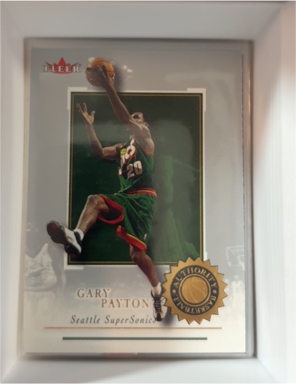2000 Fleer Authority #20 Gary Payton — front