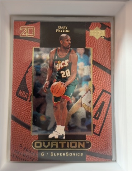 1999-00 Upper Deck Ovation #51 Gary Payton — front