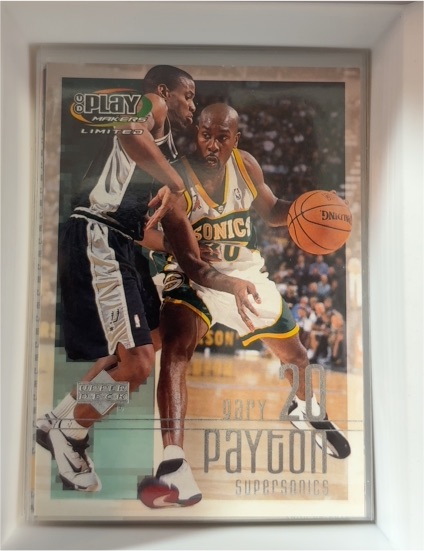 2001-02 Upper Deck Playmakers Limited #88 Gary Payton — front
