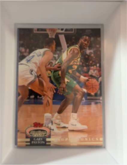 1992-93 Topps Stadium Club #124 Gary Payton — front