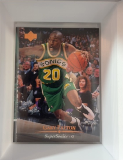 1995-96 Upper Deck #17 Gary Payton — front