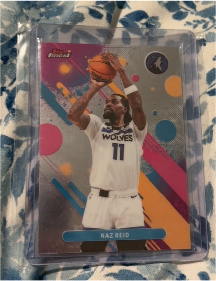 2025-26 Topps Finest #64 Naz Reid — front