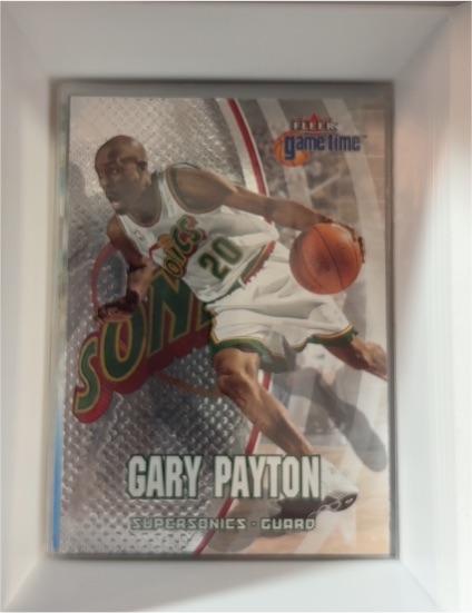 2000-01 Fleer Game Time #52 Gary Payton — front