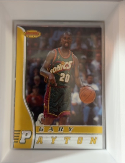 1996-97 Bowman's Best #22 Gary Payton — front