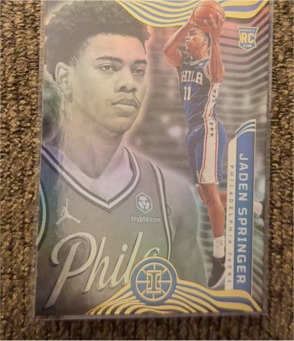 2021-22 Panini Illusions #178 Jaden Springer — front