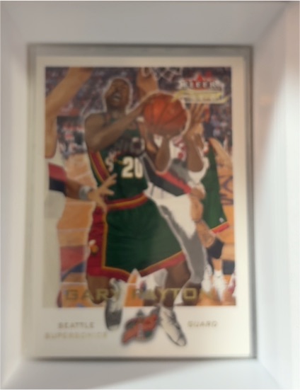 2000 Topps Gallery #Photo Gallery Gary Payton — front