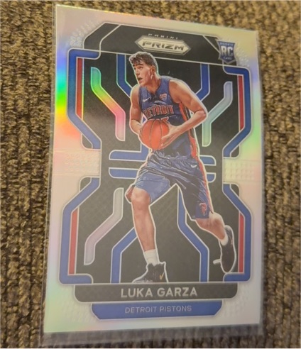 2021-22 Panini Prizm #303 Luka Garza — front