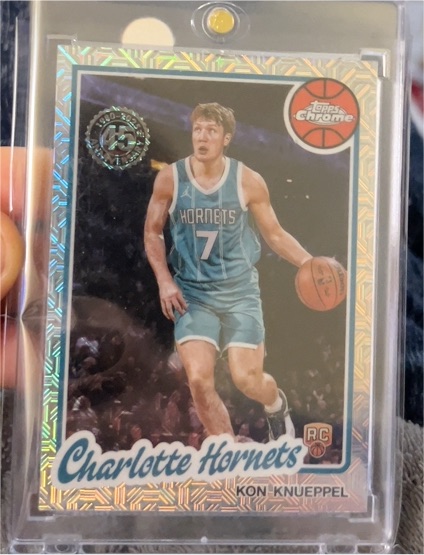 2025-26 Topps Chrome #TC-KK Kon Knueppel — front