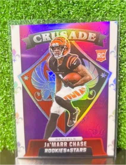2021 Panini Rookies & Stars Crusade #CR-26 Ja'Marr Chase — front