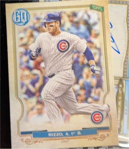 2020 Topps Gypsy Queen #86 Anthony Rizzo — front