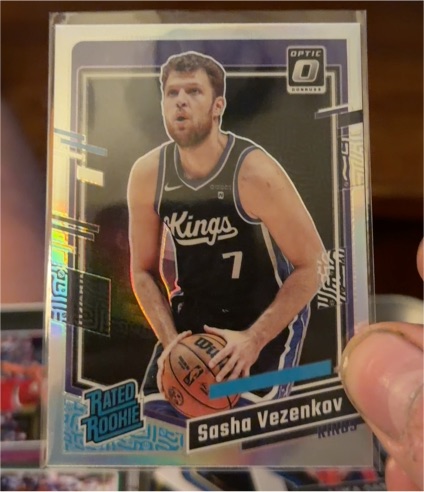 2023-24 Panini Donruss Optic #244 Sasha Vezenkov — front