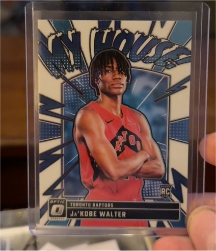 2024-25 Panini Donruss Optic #10 Ja'Kobe Walter My House — front
