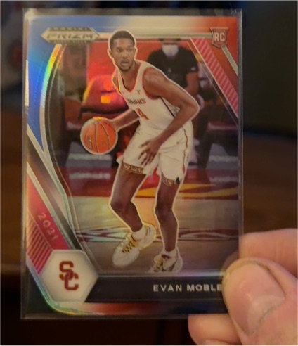 2021 Panini Prizm Draft Picks #2 Evan Mobley — front