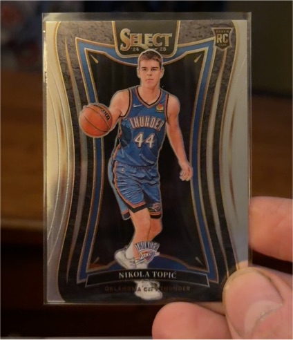 2024-25 Panini Select #396 Nikola Topic — front