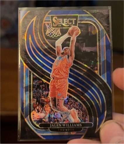 2024-25 Panini Select #124 Jalen Williams — front