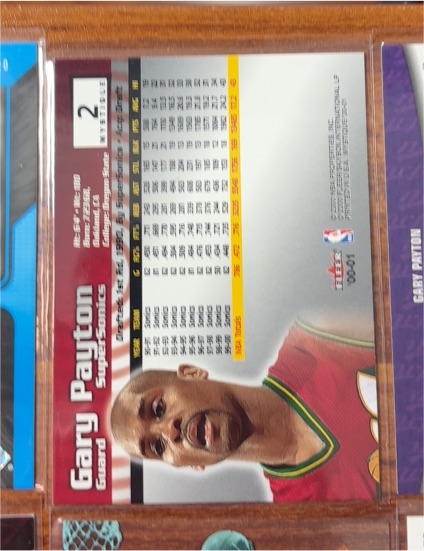 2000-01 Topps Stadium Club #2 Gary Payton — front