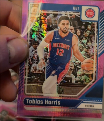 2024-25 Panini Donruss Optic #24 Tobias Harris — front