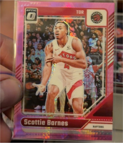 2024-25 Panini Donruss Optic #8 Scottie Barnes — front