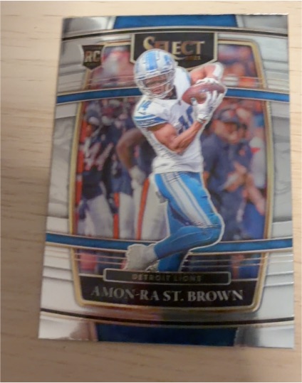 2021 Panini Select Concourse #73 Amon-Ra St. Brown — front